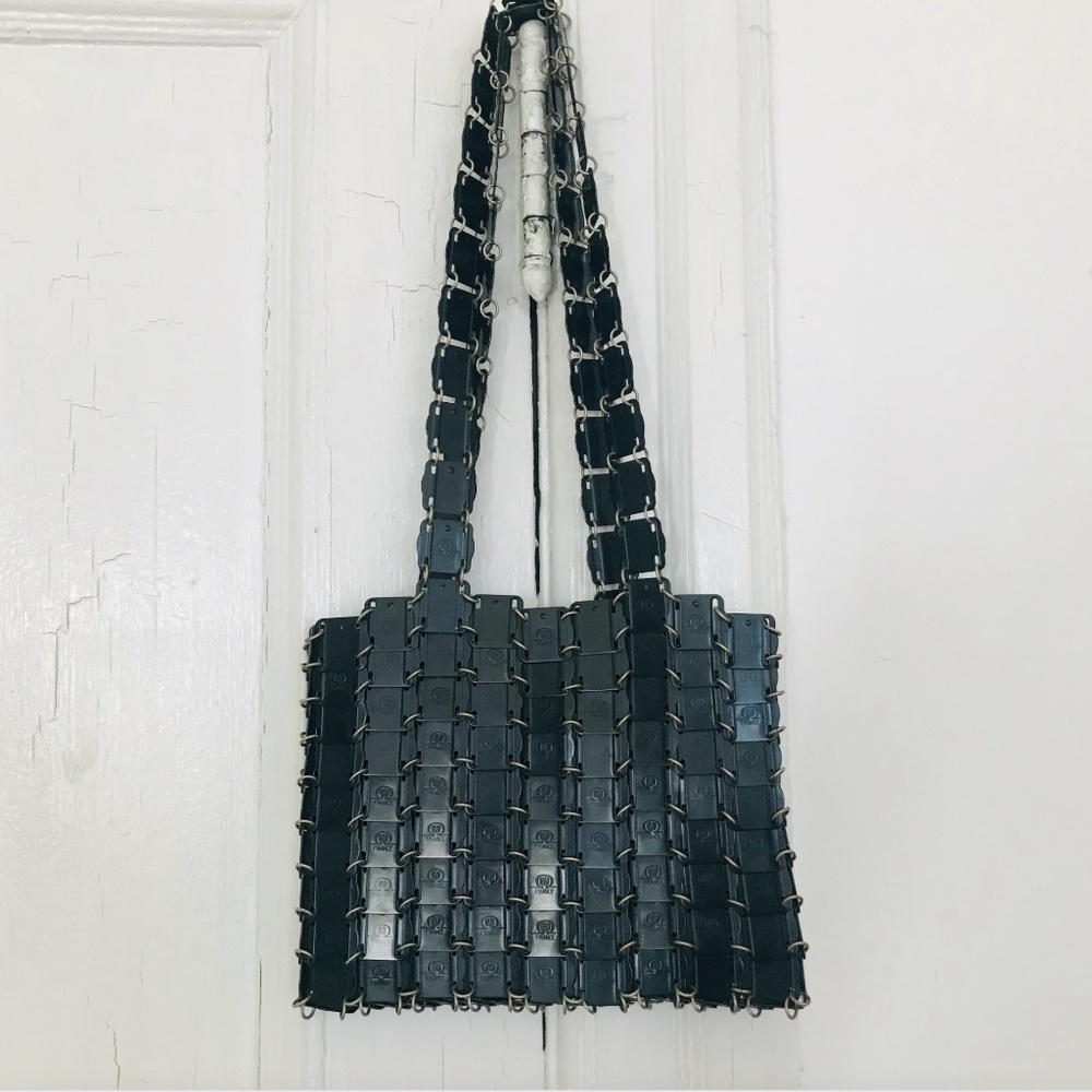 Paco Rabbane Square Disc Chainmail Metal Bag